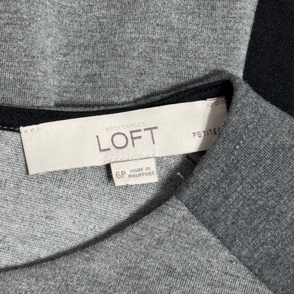 LOFT Color Block Sheath Dress - Picture 5 of 6
